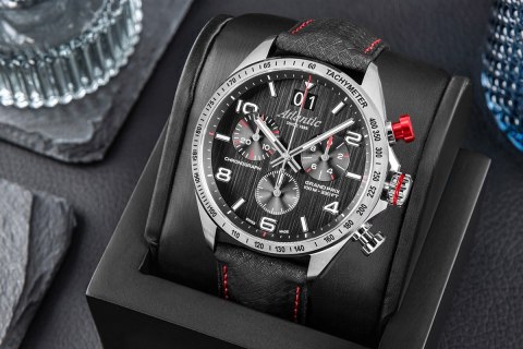 Zegarek Męski Atlantic Grand Prix Chrono 55463.41.65 + BOX
