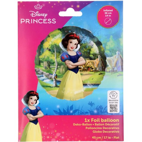 Balon foliowy Śnieżka, Disney, 45cm, 1szt.