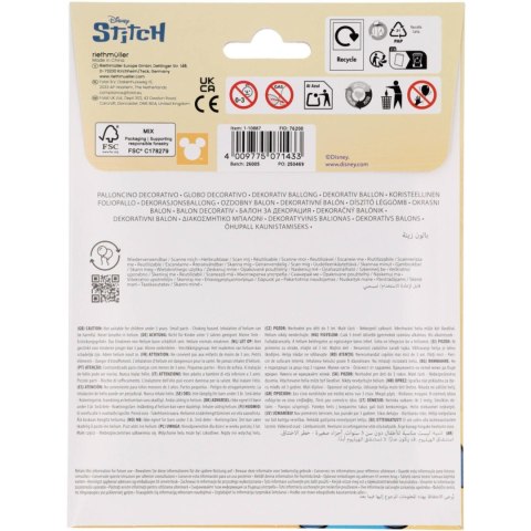 Balon foliowy, Stitch na wakacjach, 61cm