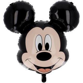 Balon foliowy, głowa Myszki Miki, Mickey Mouse, 58cm