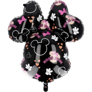 Balon foliowy, głowa Myszki Minnie, Minnie Mouse, 69cm