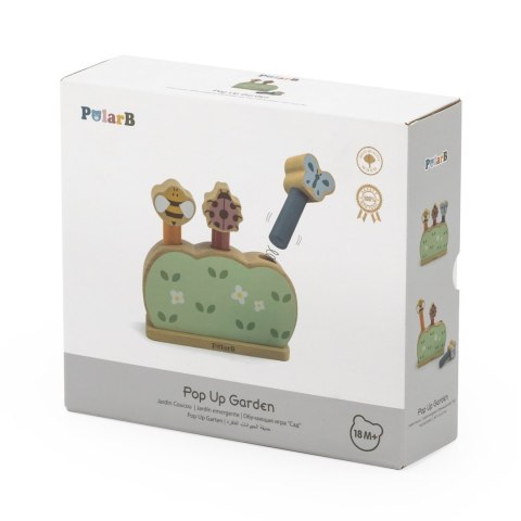 Viga Toys VIGA PolarB Drewniane Skaczące Zwierzątka Wyskokowy Ogród
