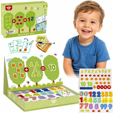 TOOKY TOY Drewniana Gra Magnetyczna Układanka Montessori dla Dzieci