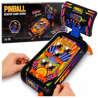 Gra Zręcznościowa Pinball Stołowy Flipper Licznik Punktów Światła Dźwięki