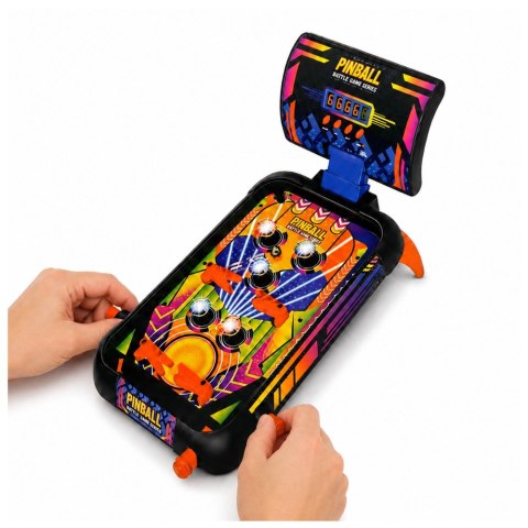 Gra Zręcznościowa Pinball Stołowy Flipper Licznik Punktów Światła Dźwięki