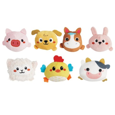 WOOPIE BABY Interaktywny Domek Farma Sorter Pianinko + 7 Pluszaków Edukacyjny