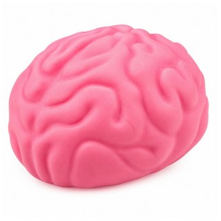 Duży Gniotek Mózg Antystresowy Sensoryczny Do Ściskania Różowy 13 cm
