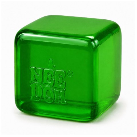 Gniotek Antystresowy Elastyczna Kostka Lodu Ice Cube Squishy Zielona 5 cm