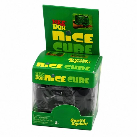 Gniotek Antystresowy Elastyczna Kostka Lodu Ice Cube Squishy Zielona 5 cm