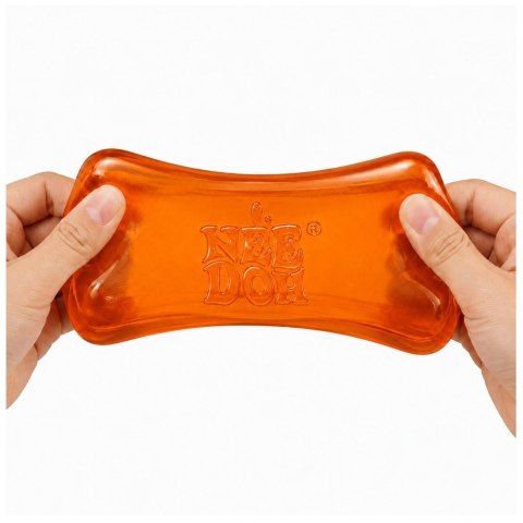 Gniotek Antystresowy Kostka Lodu Ice Cube Squishy Pomarańczowa 5 cm