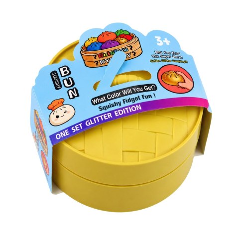 Gniotek Pierożek Dumpling Pieróg Elastyczny Buźka Pudełko 8.5 cm