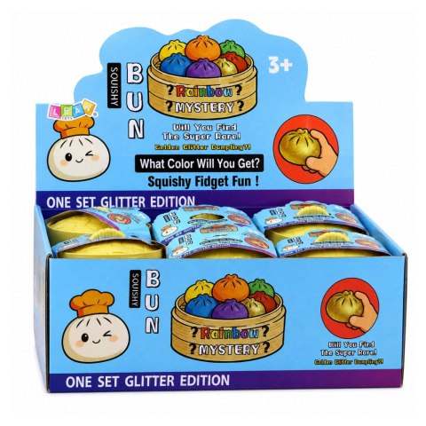 Gniotek Pierożek Dumpling Pieróg Elastyczny Buźka Pudełko 8.5 cm