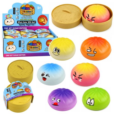 Gniotek Pierożek Dumpling Pieróg Piankowy Pachnący Buźki Pudełko 8.5 cm